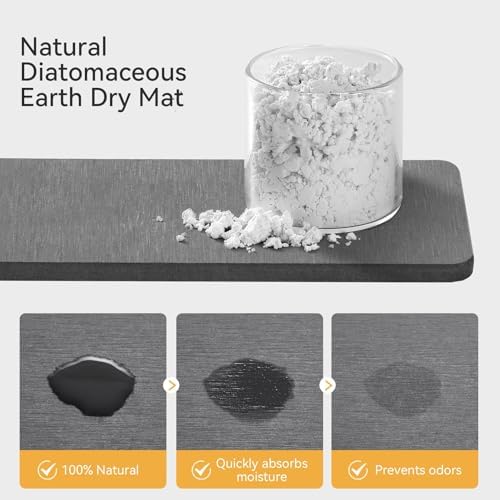 Yofidra Kitchen Sink Caddy with Instant Drying Stone, Metal Stainless Steel Dish Sponge Holder Basket for Sponges, Scrubbers, Soap, 9.5" X 5.5" X 5.7" Sink Box Organizer - Image 3