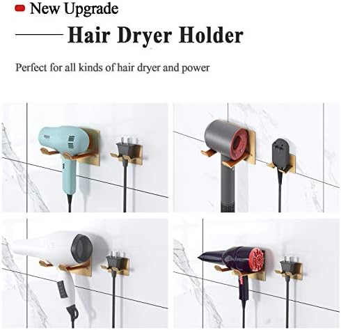 XIGOO Self Adhesive Hair Dryer Holder Wall Mounted - Image 2