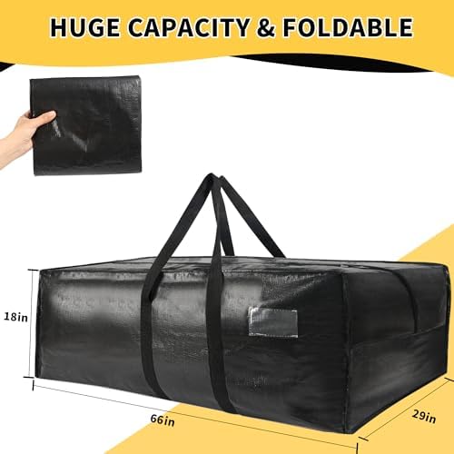Heavy Duty Extra Large Moving Bags,149 Gallon 2Pack - Image 3