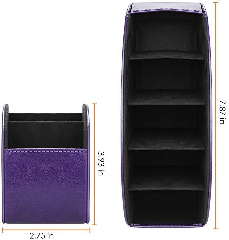 SITHON Remote Control Holder with 5 Compartments - Image 3