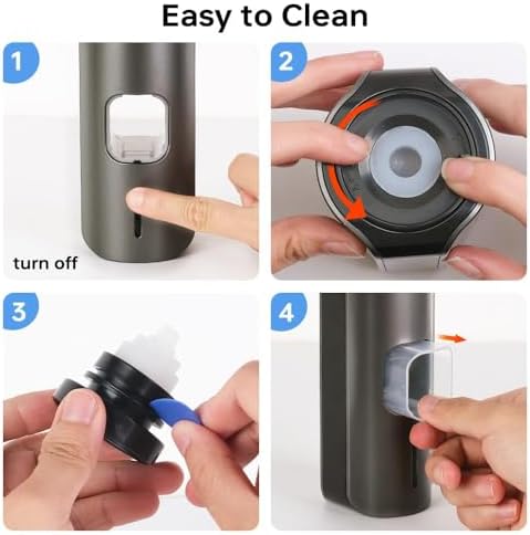 2 Toothbrush Holders, Automatic Toothpaste Dispenser Wall Mounted - Image 5