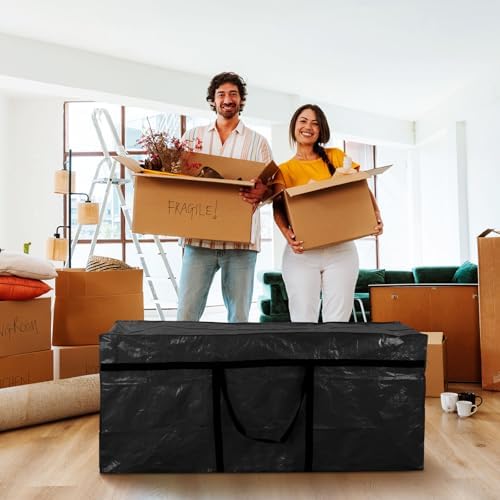 Windyun 4 Pack 75 Gallon Extra Large Moving Bags XXL Heavy Duty Storage Bag - Image 6