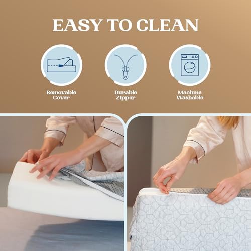 FeelAtHome King Bed Gap Filler, 0-8" Adjustable Headboard Wedge Pillow - Image 5
