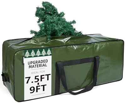 HOMEST Christmas Tree Storage Bag, Fits for 7.5-9 ft Xmas Artificials by HOMEST
