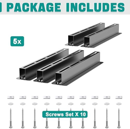 EVERHANGER Ceiling Storage Rack, Heavy Duty Overhead Storage Rack - Image 3