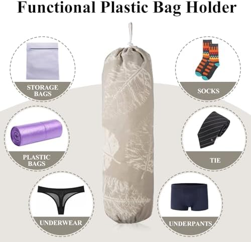 TOGETRUE Plastic Bag Holder, Wall Mount Plastic Bag Organizer Dispenser - Image 4