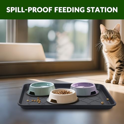 Finorder Multi-Purpose Boot Trays, 2 Pack, 17.6" x 14" x 1.2", Black - Image 3