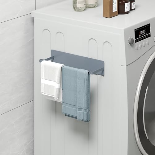 Magnetic Hanger Organizer, Thipoten Hangers Holder for Washing Machine, Holding up to 30 velvet/wire/plastic hangers, Perfect Space Saver for Laundry Room (2, Grey) - Image 4