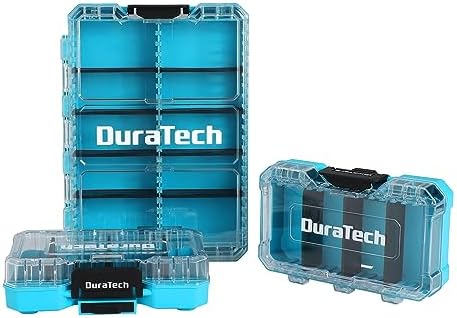DuraTech 3-Piece Small Parts Tool Box Organizer with 14 Dividers by DURATECH