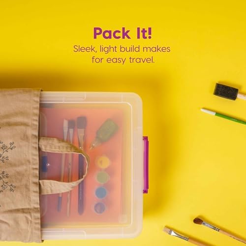IRIS USA Storage Bins with Lids |Made in USA| 6 Qt - (6-Pack) - Clear - Image 5