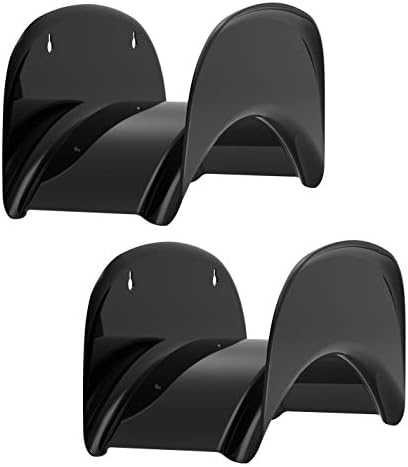Gardzen 2-Pack Heavy Duty Hose Hanger Wall Mount Black by Gardzen