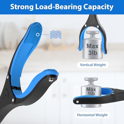 Grabber Reacher Tool 36 Inch, Foldable Grabber with Anti-Slip 360° Rotating Jaw, Magnetic Tip for Seniors, Heavy Duty Reacher Grabber Pickup Tool for Elderly After Surgery Recovery - Image 2