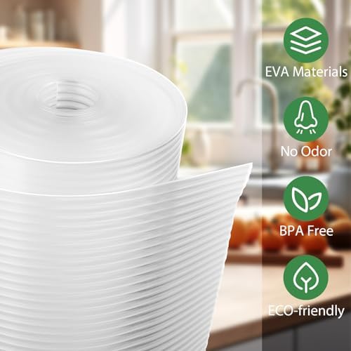 Anoak Shelf Liner Cabinet Liner, Non Adhesive Drawer Liner, Washable 12 Inch x 20 FT x 4Rolls Waterproof Durable Non-Slip Shelf Liner for Kitchen, Drawer, Refrigerator - Image 2