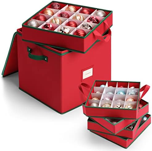 MaidMAX Ornament Storage Box, Ornament Storage, Christmas Ornament Storage by MaidMAX