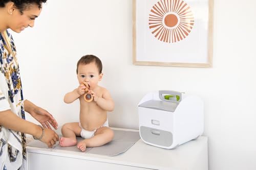 Ubbi Portable Diaper Caddy & Changing Mat, Gray - Image 3