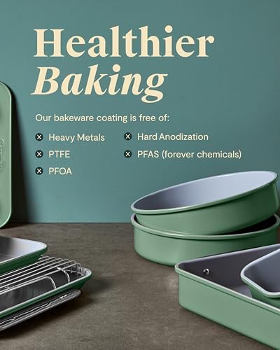 Caraway Non-Stick Ceramic Baking Sheet and Cooling Rack - Image 6