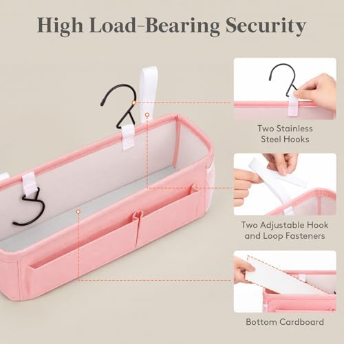 Lifewit Bedside Caddy Storage Organizer, Hanging Storage Bag for Bunk Bed - Image 3