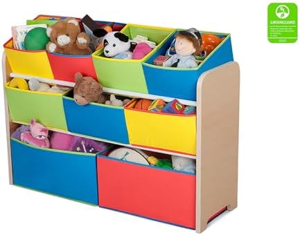 Delta Multi-Color Deluxe Toy Organizer with Storage Bins - Image 5
