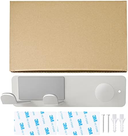 FLE Adhesive Hair Dryer Holder Blow Dryer Wall Mount Bathroom Rack White - Image 6