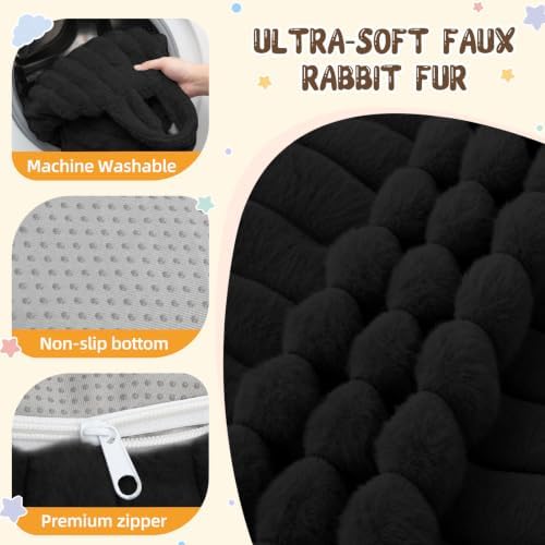 Bean Bag Cover No Filler Stuffed Animal Storage Bean Bag Chair Cover - Image 7
