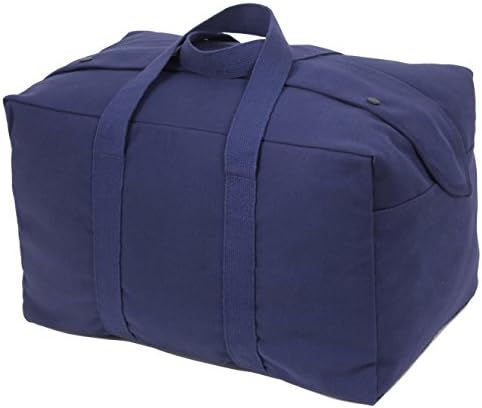 Rothco Canvas Parachute Cargo Bag, Navy Blue, 40.5L - Image 4