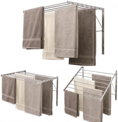 Smartsome Wall Mounted Clothes Drying Rack, 30" Wide by Smartsome