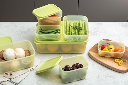 LocknLock Fresh-Block Plastic Food Storage Container | Produce Storage Containers for Fridge | Vegetable & Fruit Storage Containers for Fridge, Storage, Microwave & Dishwasher Safe 330ml - Image 7