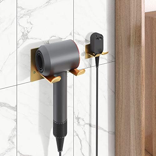 XIGOO Self Adhesive Hair Dryer Holder Wall Mounted - Image 5