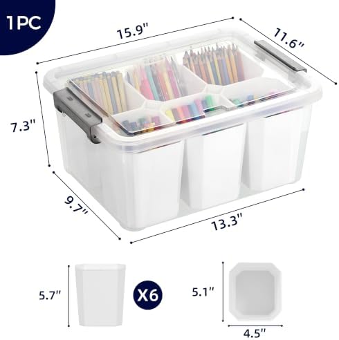 17 QT Marker Organizer, Craft Organizers and Storage - Image 3