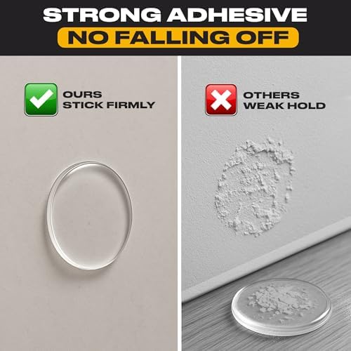 ProStoppr® Door Stoppers - X Large 5" (3 Pack) - Strong Adhesive Backing - Image 4