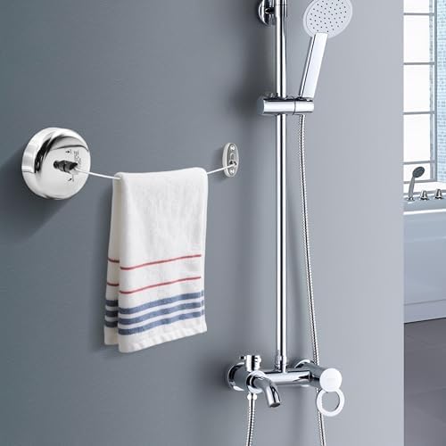 Wall Mounted Retractable Clothesline(Sliver) - Image 6