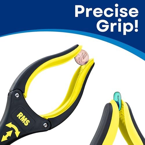 RMS 2-Pack 32 Inch Extra Long Grabber Reacher with Rotating Jaw (Yellow) - Image 5