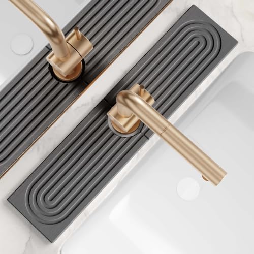 eormoe Faucet Mat for Kitchen Sink, Diatomite Stone Drying Mat - 18"x3.9" by eormoe