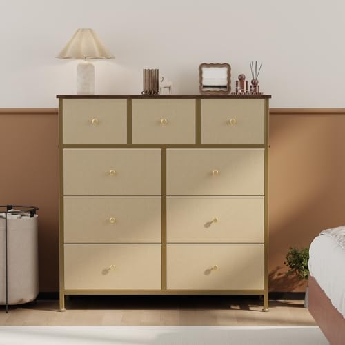 OLIXIS 9 Drawer Tall Dresser for Bedroom, Closet Organizers and Storage - Image 2