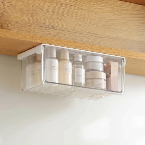 Medicine Cabinet Organizer Drawer, Under Shelf Storage for Bathroom by Unknown