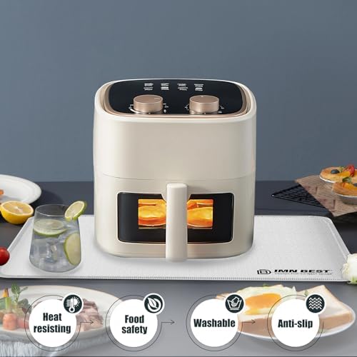 Heat Resistant Mat for Air Fryer, Silicone Mat for Kitchen Counter - Image 3