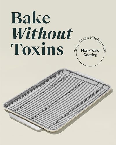 Caraway Non-Stick Ceramic Baking Sheet and Cooling Rack - Image 2