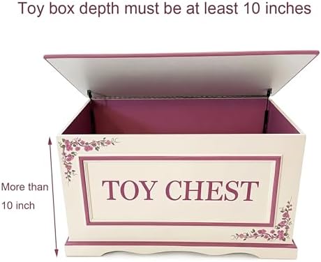 Soft Close Hinges for Toy Box, Slow Closing Safety Hinges for Toy Chest, Storage Bench, Wooden Chest & Toy Box, Prevent Finger Pinch, Set of 2 - Image 3