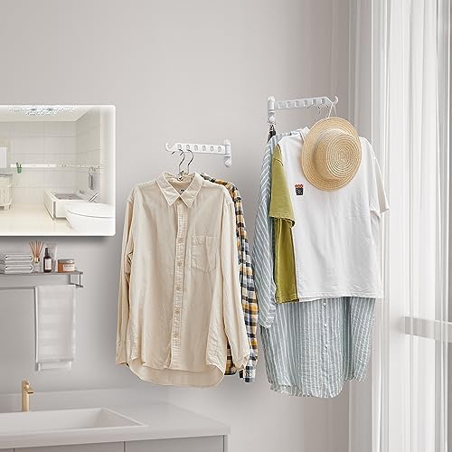 JOOM Clothes Drying Rack Wall Mounted, 13-Inch Foldable Arm, Grey 1 Pack - Image 3