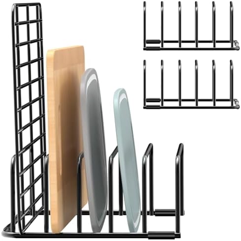 Fikoksol Cutting Board Organizer Storage, Baking Sheet Rack under Cabinet by HOMEACCESSORIES