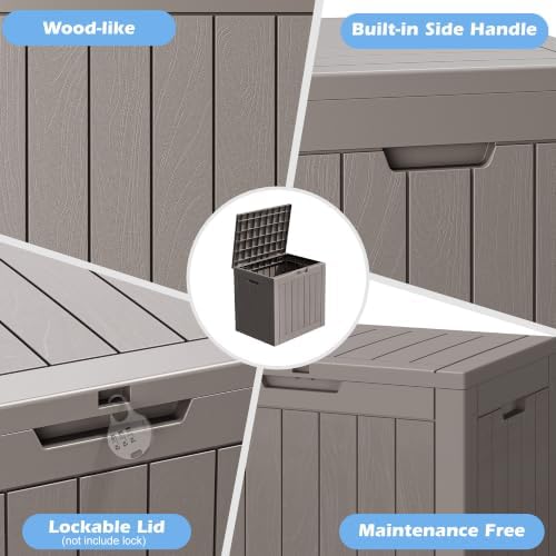 Outdoor Storage Box Waterproof, 35 Gallon Deck Box for Patio Storage - Image 5