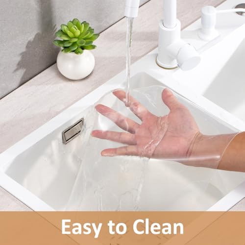 Clear Silicone Countertop Protector Mat, Non Slip & Heat Resistant Mats for Kitchen Countertop,Silicone Table Desk Protector Mat (23.6" *15.7") - Image 6