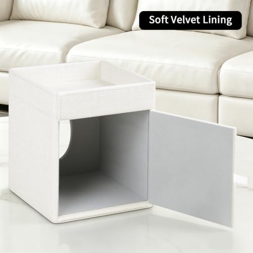 PU Leather Tissue Box Cover Square Tissue Box Holder Tissue Holder - Image 3