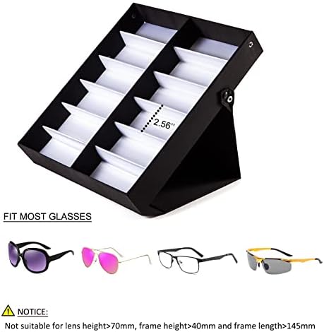 TRIUMPH VISION Sunglasses Organizer Storage Eyeglass Holder Glasses Case - Image 2