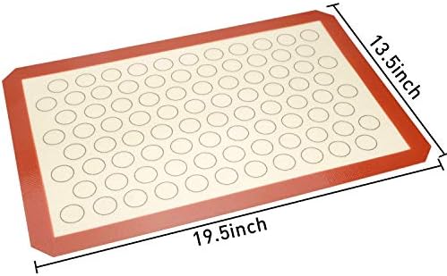 Baking Sheet with Cooling Rack and Silicone Baking Mat, 20 Inch Stainless Steel Bakeware, Healthy & Nontoxic & Rustproof & Easy Clean & Dishwasher Safe - Image 3