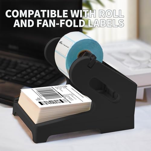 Guermok Thermal Shipping Label Holder for Rolls & Fan-Fold Fragile Stickers - Image 5
