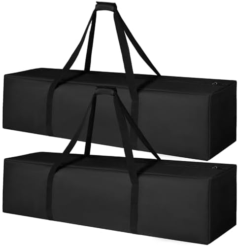 INFANZIA 50in Large Travel Duffel Bag, 600D Water Resistant Foldable, 2PCS by INFANZIA