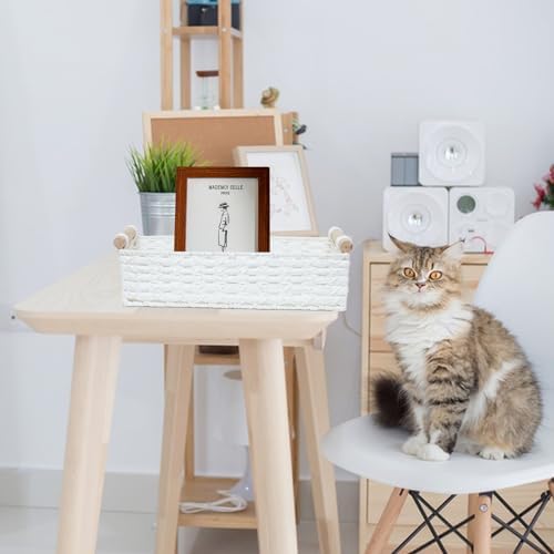 Basket for Toilet Paper Storage Baskets for Decor Organizing - Image 3