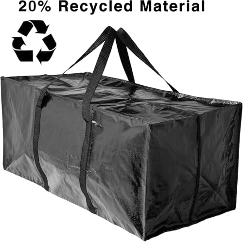 BAG-THAT! 5 Moving Bags Heavy Duty Extra Large Stronger Handles Wrap Storage Totes Zippered Reusable Packing Bags Moving Supplies Storage Boxes Storage totes Moving Boxes Packing Supplies Packing Box - Image 7
