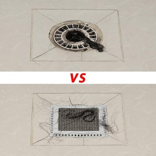 Aojuxix Shower Drain Hair Catcher/Drain Protector/Shower Drain Cover - Image 5